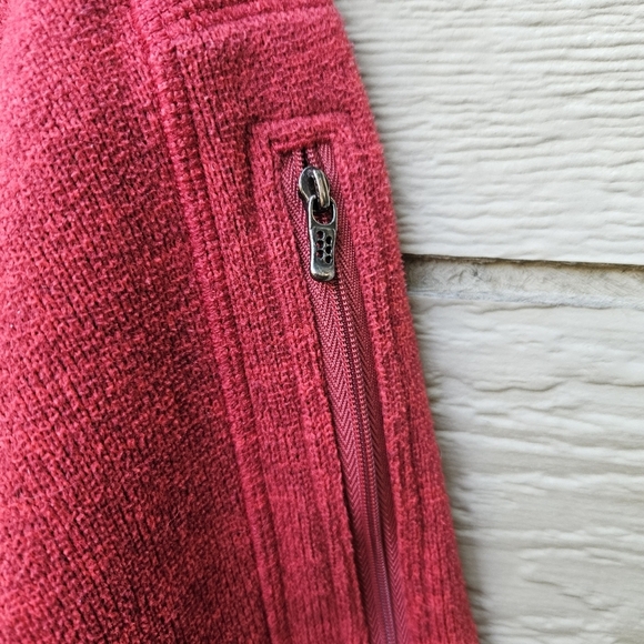 Patagonia red quarter zip Better Sweater women's small - Picture 4 of 7